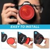 sourcing map 49mm Lens Filter,Full Red Camera Filter Scratch Optical