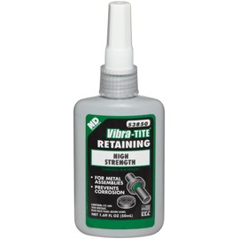 Vibra-TITE - 53850 538 High Strength Anaerobic Retaining Compound, 50 ml Bottle, Green