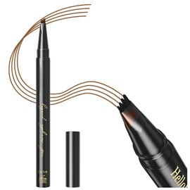 Eyebrow Pencil - Eyebrow Pencil with Micro Fork Tip Applicator - Effortlessly Creates Natural Looking Brows (#02)