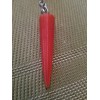 Power Rangers Translucent Red Ranger Power Crystal Keychain V2