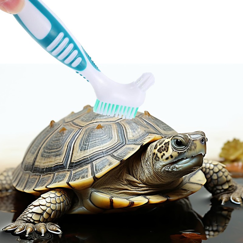 HAICN 2Pcs Turtle Cleaning Brush Turtle Shell Cleaning Brush Mini