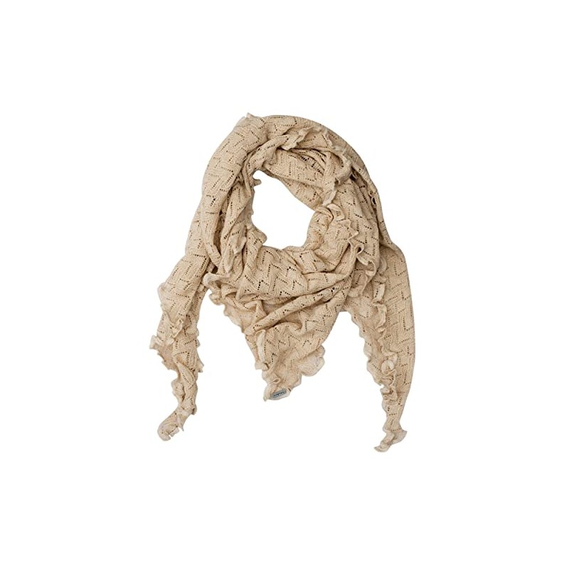 Invero, Susi Merino Triangular Scarf, Beach