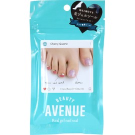 BEAUTYAVENUE Cherry Quartz Real Gel Nail Sticker (For Foot)