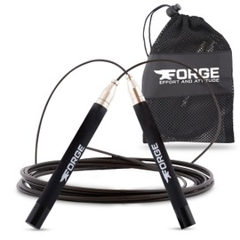 Forge Speedrope Skipping Rope. Ideal for Cross Training, Boxing, HIIT, Circuits and home workouts.