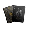 Mythical Creatures Playing Cards - Black, Silver & Gold Edition