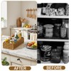 Scalloped Toilet Paper Basket: Water-Resistant Handmade Organizer - Natural Tan