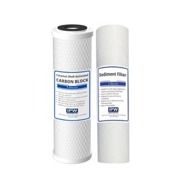 IPW Industries Inc. Filters Compatible with Clear Source Premium RV Water Filter System - Pristine Water Sediment and Carbon Filter Kit