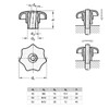 Ganter Normelemente Quick Release Handle | Quick Release Nut |