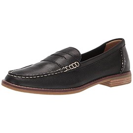 Sperry Women's Seaport Penny Loafer, NEW BLACK, 7.5