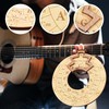 Wooden Melody Tool,Round Circle of Fifths Wheel,Musical Educational Tool,Music Transpose