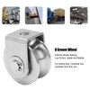 U Type Groove Wheel Stainless Steel Track Pulley for Sliding