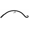 Backyard Essentials Bird Feeder Hook, Black 12 Inch Curved Hanger,