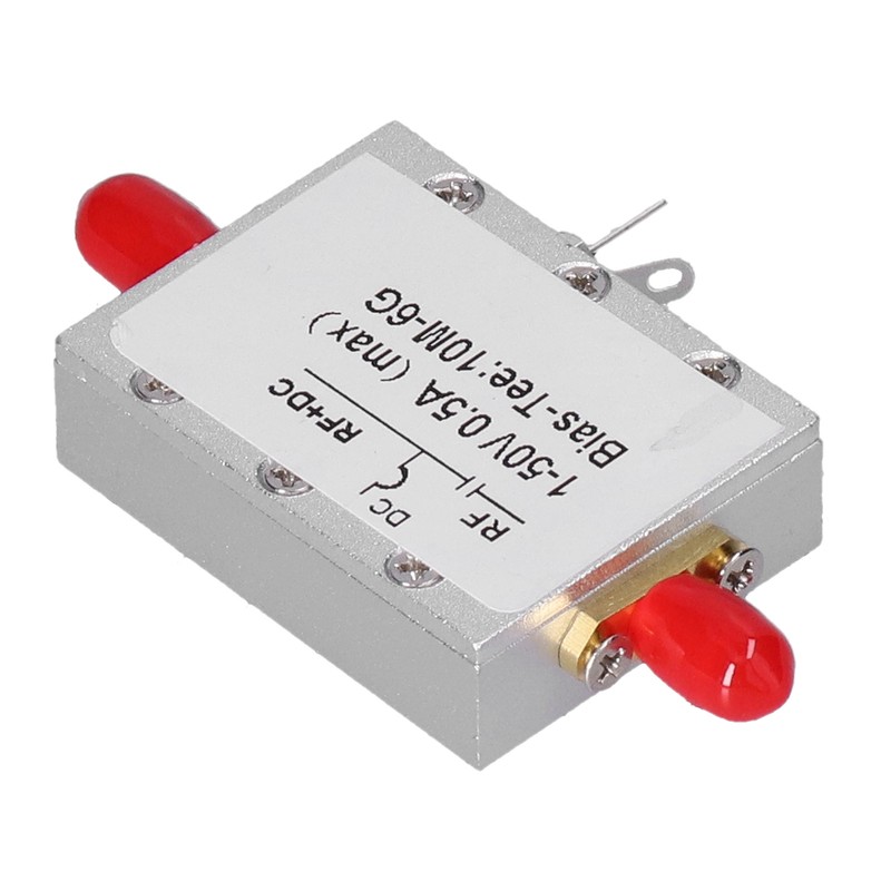 Bias Tee Module Coaxial Feed Low Insertion Loss RF DC