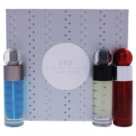 "360 by Perry Ellis for Men - 3 Pc Gift Set 360 1oz EDT Spray, 360 Red 1oz EDT S