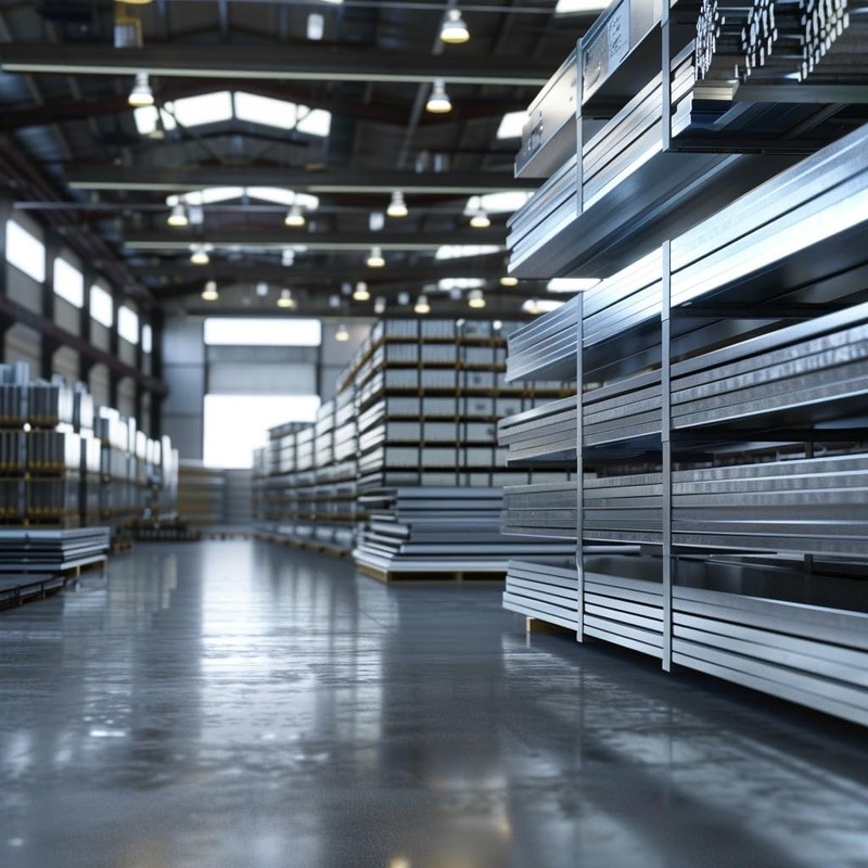 Gal Industrial Aluminium Profile 40 x 40 mm Type T