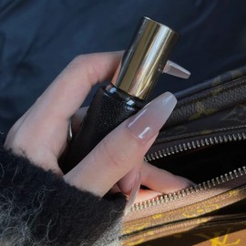 24pcs Long Nail Color Gradient Western Style Gray Cute Nail Tips