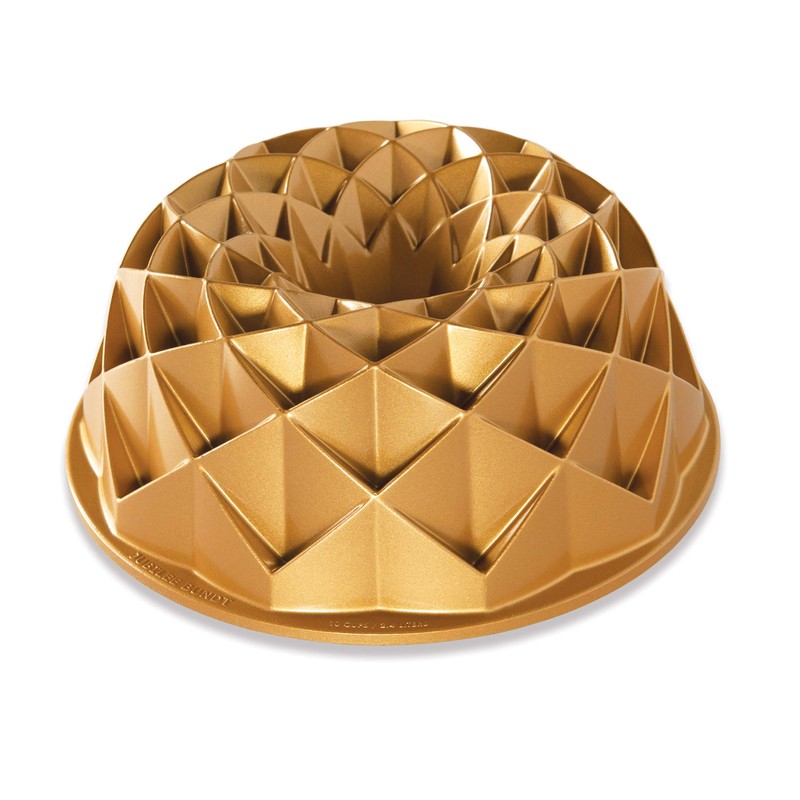 Nordic Ware Jubilee Bundt, 10 Cup, Gold