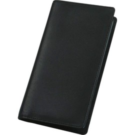 Business Card Holder Leather Black