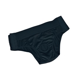 AEDNX Harness Pants Strapless Briefs Underwear for Women Black