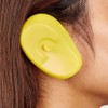 3 Pairs 5x7.5CM/2x2.95 Inch Reusable Hairdressing Silicone Ear Covers Hair