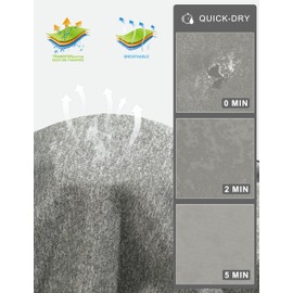 Little Donkey Andy Boys' Quick Dry Tracksuits, Stretch Durable Sweet Suit for Boys, Breathable Boy's Activewear (Light Grey 116CM)