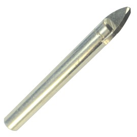 3/8" Tile and Glass Drill Bit Drill Bit 10mm Tungsten Carbide Drill Holes in Plant Pots Wall Tile Marble Slate Travertine Sea Shells Sea Glass Jewelry Drills Hardie Drywall Fiberglass PVC Plastic