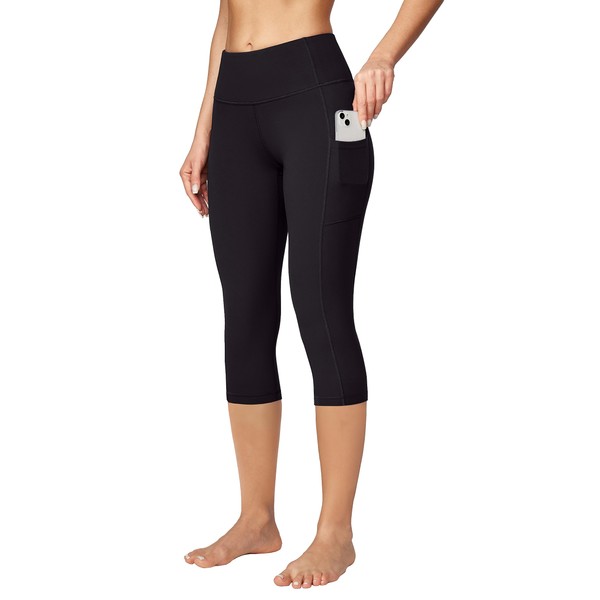 Ewedoos Capri Leggings for Women High Waisted Capri Leggings with Pockets for Women Yoga Pants Workout Capri Pants