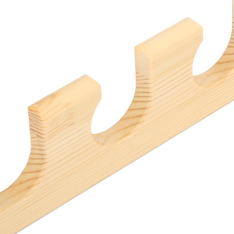 Fishing Rod Storage Rack Holder Pole Bracket WallMounted 6 Position