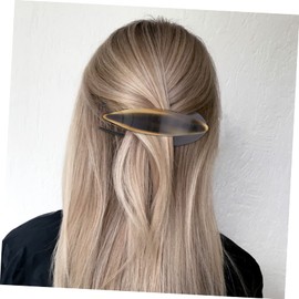 Ipetboom Hair Pin Hair Clips for Fine Hair Clamping Jaws for Hair Alligator French Clip Hair Clips for Curlers for Hair Curved Hair Clips Girls Acetic Acid Claw Clip