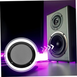 CAXUSD 2pcs Loudspeaker Net Cover Speaker Grill Protector Lightweight Speaker Cover Modern Design for Home and