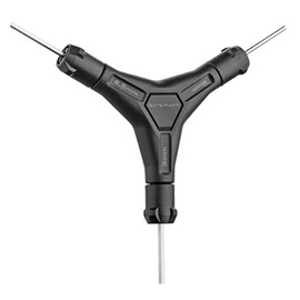 Birzman Y-Grip S 2/2.5/3mm Hex Key Set – 3-Piece Ball End Wrench Set, Ergonomic Y-Grip Handle for Precise Bike Repairs, Durable Alloy Steel