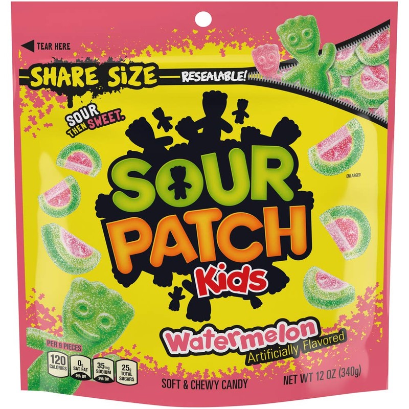 SOUR PATCH KIDS Watermelon Flavored Candy, 12 - 12 oz