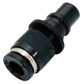 Niigata Seiki CPP15-6B BeHAUS One-touch Fitting for Tubes, Coupling Plug, Outer Diameter: 0.2 inches (6 mm), Made in Japan