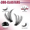Mayhug Eyelash Extensions Set, 30D Lash Extension Set, 9-16 mm