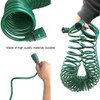 7.5M Coiled Water Hose Retractable Water Pipe Sprayer Connector Garden