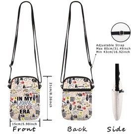 WCGXKO True Crime Tv Show Gift In My Law & Order Era Crossbody Bag Crime Fans Gift Tv Show Lover Gift (Order Cr CA)