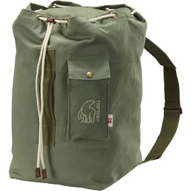 Nordisk Kongsberg 40 Duffel Olive - Versatile Robust Canvas Backpack, 40 L, Size 40 L - Colour Four Leaf Clover, four leaf clover, Rucksack
