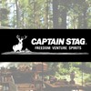 Captain Stag CS-002-1-EH-72 Men's Sunglasses with Sunglasses Case, Metal Frame,