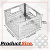 Pasimy 12 x 12 x 7.5'' Charcoal Fire Basket for