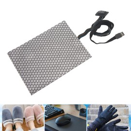 YWBL-WH Flexible Clothing Heating Pad, GwarmS2015 Flexible Apparel Heating Piece Flexible Sensor FarInfrared Graphene Heating Fabric, Heat Patches