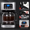 Taylor Swoden 12-Cup Programmable Coffee Maker, Regular & Strong Brew