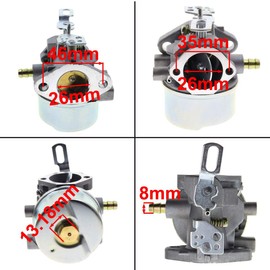 MOTOALL Carburetor for Tecumseh 640058 640058A 632107 640084A 640084B Toro 521 Husqvarna 10527SBE 10527SB 10530SBE 1130SBLS 1130SBE 924SB 924SBE 927SB Snow Blower Thrower Generator Chipper Shredder