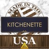 Kitchenette - Laser Engraved Sign - 3"x9" - .050 Black