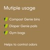 Compost Genie Carbon Filters, Absorb and minimize Odors, with a