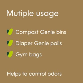 Compost Genie Carbon Filters, Absorb and minimize Odors, with a Pack of 4 Lasting up to 4 Months