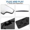 TOP-MAX Driver Left Side Towing Mirror Glass Replacement Fit for
