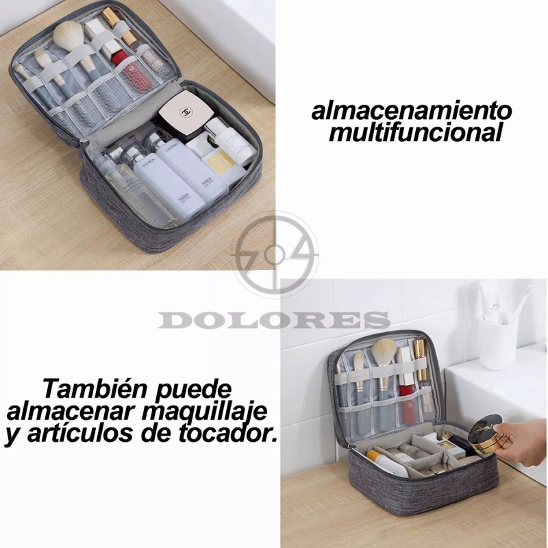 Dolores Estuche Cargador Usb Organizador Bolsa De Cables Impermeable