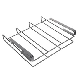 ULTECHNOVO Stainless Steel Cutting Board Storage Holder Punching Kitchen Organizer for Heavy Boards Vertical Design with Hollow Drainage for Quick Drying Stylish Functional Kitchen Tool