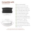 CAFEMASY Single Dose Hopper Bellow Compatible with Baratza Encore ESP