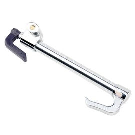 Riloer Steering Wheel and Car Pedal Security Locker, Steering Wheel Lock Bar, Steering Wheel Pedal Brake Lock Retractable Hook Car Security, Length Adjustable